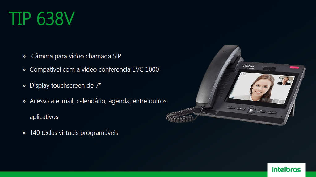 Telefones IP Intelbras – Gigabit
